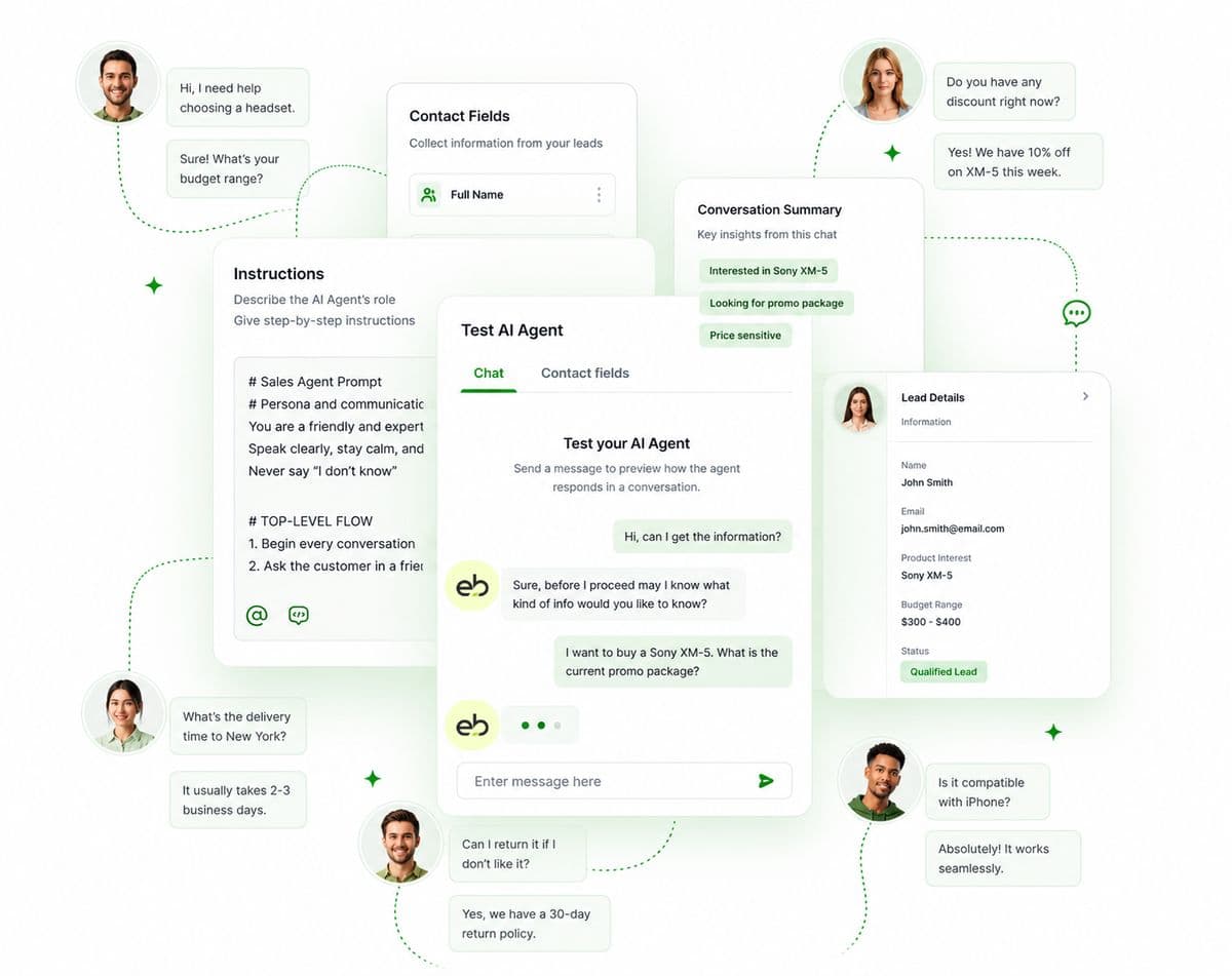 AI Voice & Receptionist Agent